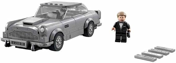 LEGO® Speed Champions 007 Aston Martin DB5 76911-8 Yaş ve Üzeri Çocuklar ve Araba Tutkunları için James Bond™ Modeli Oyuncak Yapım Seti (298 Parça)
