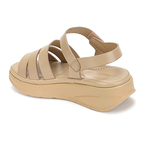 Image of Marc Loire Women Soft Comfortable Solid Platform Heels