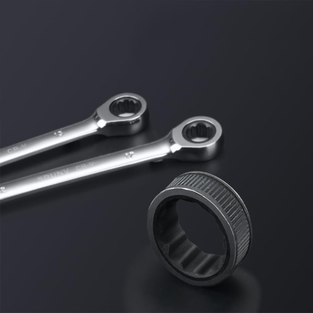 Llaves Fijas Con Carraca Juego de llaves, herramientas de reparación de automóviles, juego de llaves de trinquete de 72 dientes, llave de vaso de herramienta manual, llave de vaso de herramienta autom