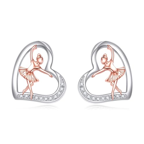 Boucles d'oreilles ballet argent : le cadeau idéal pour danseuse