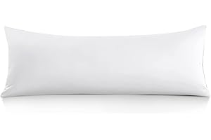 Oubonun White Body Pillowcase 21x54 - Elevate Your Comfort