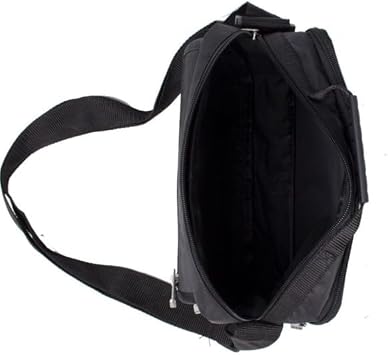 Men's Hand and Shoulder Strap Bag, Black-2246