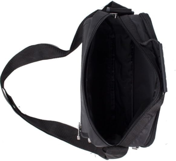 Men's Hand and Shoulder Strap Bag, Black-2246