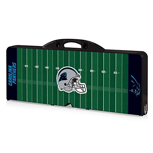 Image of Picnic TIME NFL Football Field Folding Picnic Table, Camping Table, Outdoor Table with Umbrella Hole