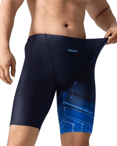 Image of 361 Swim Jammers for Men, Pro Racing Training Swimsuit, Chlorine Resistant Endurance