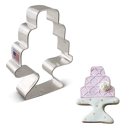 Ann Clark Cookie Cutters Cake With Stand Cookie Cutter, 4.5