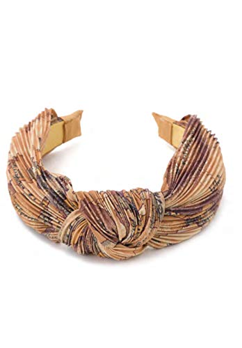 Larghezza 3 cm. ALVIERO MARTINI - Cerchietto capelli colore geo classic tessuto plissè larghezza 3cm