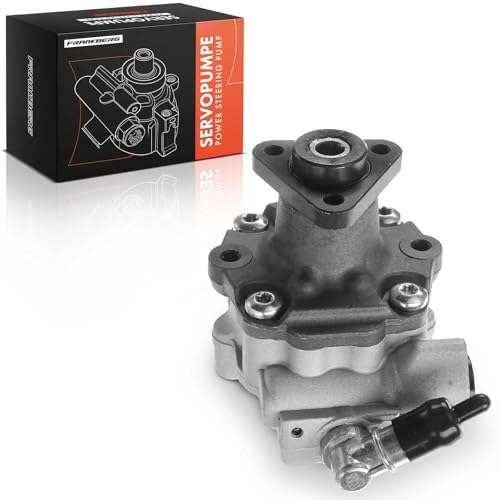 Frankberg Bomba Hidráulica de Dirección Asistida Compatible con A6 4F2 C6 2.7L 3.0L 2004-2011 A6 Allroad 4FH C6 2.7L 3.0L 2006-2011 Sustituir# 4F0145156E