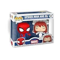 Funko Pop!マーベル:スーパーヒーローカップル - スパイダーマンとMJ - コレクション可能なビニールフィギュア - ギフトアイデア - 公式商品 - 子供&amp;大人のおもちゃ - マーベルファン