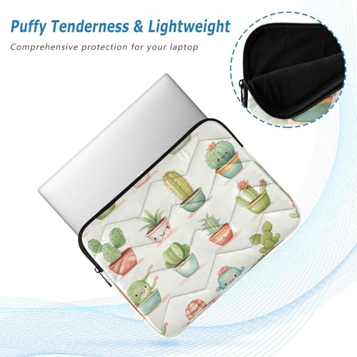 Funda para portátil de 13-14 pulgadas Smiling Cactus miniatura 5