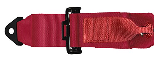 Stvmotorsports 4 Point Harness - 2” Pads - Universal V-Type - Bolt In - Latch And Link Quick Release - For Off-Road, Utv, Trucks, Side By Side (Single) (Pink) #TOP2