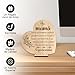 Imagen de OZOSHINE Regalos Dia De La Madre Regalo Mama Regalos Cumpleaños Mujer Aniversario Jubilacion Madera Regalo De Hija Hijo Hijos Nuera Para Mamá Suegra Madrastra Regalos Original Mujer Pascua Navidad
