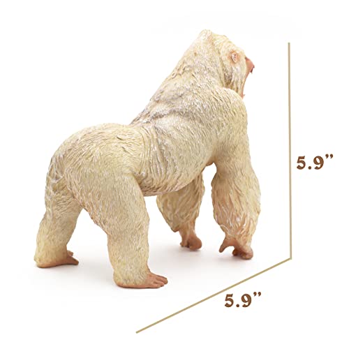 Higherbros Gorilla King Kong Toys Action Figure Rampage Gorilla Fight Mode Gorilla Ape Solid Wild An