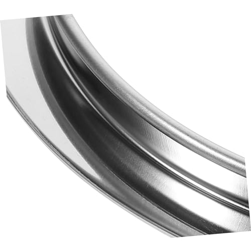 POPETPOP Abdeckring aus für Müllrutsche Arbeitsplatte Runder Leicht zu Reinigender Küchenabfall Einwurfring Platzsparender Strapazierfähiger Einbau Deckel für Küchenarbeitsfläche