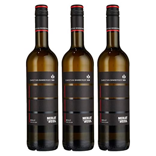 Weingut Christian Bamberger Merlot Blanc de Noir Trocken (3 x 0.75 l)