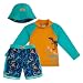 Uv Skinz Boys' 3-piece Swim Set, UPF 50+ Sun Protection