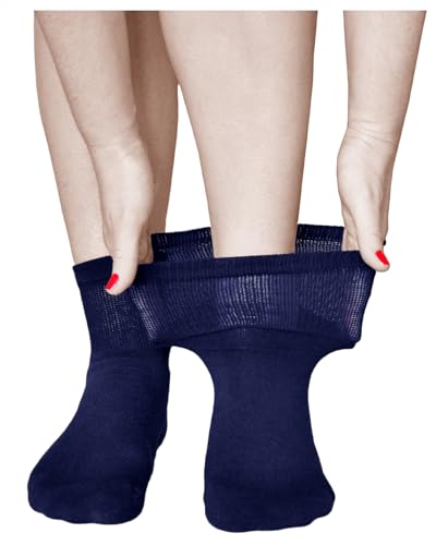 Chaussettes confort pieds sensibles Femme vitsocks lot de 3 paires semelle rembourrée