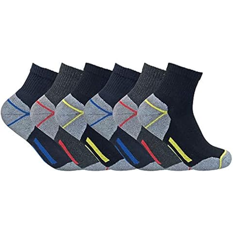 Men's Cushioned Cotton Low Cut Work Socks Cover