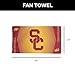 USC Trojans NCAA Hussle Micro Fiber Sports Towel 24 x 42 Inches