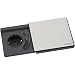 Produktbild Schulte 1592 7000 3600 EVOline Square 80 Schuko mit USB QI-Charger, Edelstahl