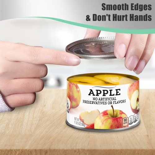 Electric Can Opener With Smooth Edge, One-Touch Kitchen Can Opener Opens Almost Most Can Sizes, Food-Safe Battery Operated Automatic Can Opener, Good For Senior With Arthritis And Women #TOP4