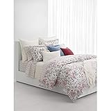 RALPH LAUREN Lucie Birds King Comforter Shams 3 PC Set Cream Blue Pink