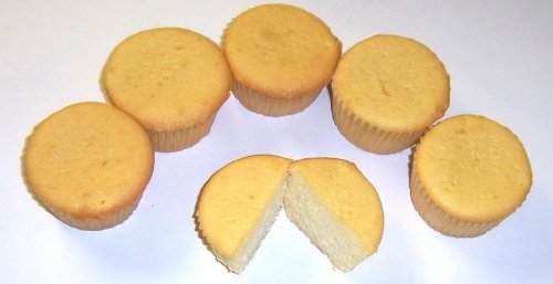 Scott's Cakes Hawaiian Pineapple Cupcakes with Cream Cheese Icing & Fall Mix Jimmies - 6 Pack