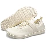 SHIFANTREE Hike Barefoot Shoes Women Men,2025 New Breathable Wide Toe Box Walking Shoes for Women,Women's Minimalist Barefoot Hiking Shoe,Zero-Drop Anti-Slip Sneakers Shoes Beige