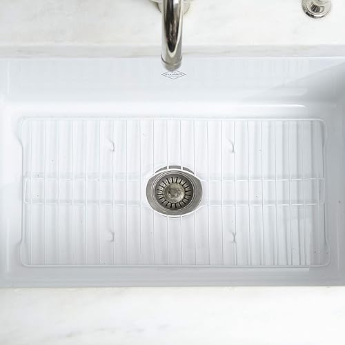 Better Houseware Extra Large White Sink Protector Grid (24-1/8” x 12 ¾” x 1”) - Thumbnail 5