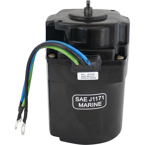 DB Electrical 430-22005 Tilt & Trim Motor Compatible with/Replacement for Mercury Marine 3.4 ELPT 1984-1987, 3.4 EXLPT 1984-1987, 175ELPTO 1988, 175EXLPTO 1988, 250XL 1989 17649A02, 17649A1, 10822MN