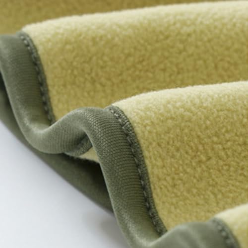 Unisex Polar Fleece Jacket Kids Colorblock Padded Sherpa Lined Mock Neck Coat Fall Warm Zip Up Overwear Tops4