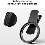 K&F CONCEPT Filtre à clips 52mm CPL Filtres Polarizing pour Clip Téléphone, Compatible avec iPhone 17 16 15 14 13 12 11 Téléphones intelligents (non compatibles avec iPhone 17 Pro/Pro Max)