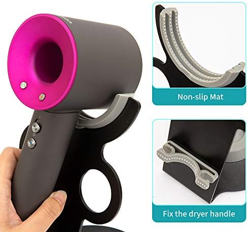 AliLeader Hair Dryer Holder for Dyson Supersonic Hair Dryer, Hair Dryer Stand Holder fits Dyson Hair Dryer, Compatible with Dyson Supersonic, Bathroom Organizer for Dyson Supersonic Hair Dryer