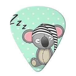 Lot de 6 médiators Koala endormi pour guitare acoustique, guitare électrique, basse, ukulélé – fins, moyens et épais. - Les Beatles, Paul McCartney, John Lennon, RIngo Starr, George Harrison Lot de 6 médiators Koala endormi pour guitare acoustique, guitare électrique, basse, ukulélé - fins, moyens et épais. – Image 3