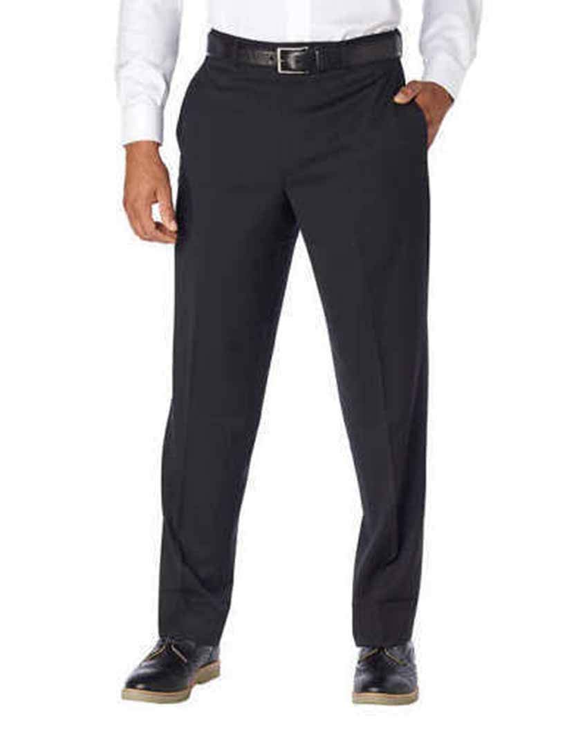 Kirkland Signature Mens Non-Iron Flat Front Pants