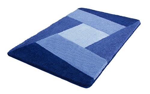 Preisvergleich Produktbild Kleine Wolke Badteppich, Blau, 70 x 120 cm