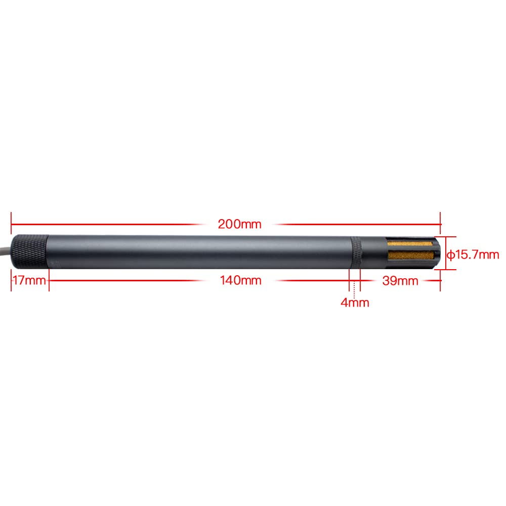 Toplionace Transmisor de Temperatura y Humedad de Metal, Sonda T&H 0-10V del Sensor de Temperatura Humi de Alta Precisión a Prueba de Explosiones de Tubería FG6010