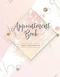Appointment Book: 8 Column Appointment Book for Salons, Spas, Hair Stylist, Beauty, Business, Daily...