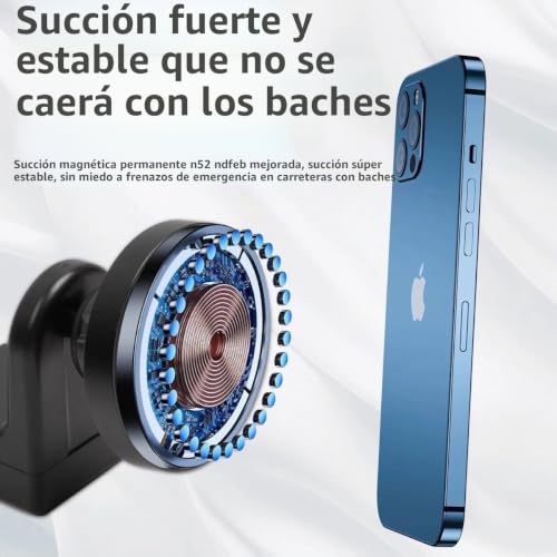 Soporte magnético para tablet de asiento trasero BMW con carga activa 6