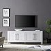 Henn&Hart Rectangular TV Stand for TV's up to 80