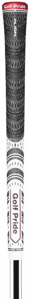 MCC ALIGN Golf Club Grip - All-Weather Hybrid Grip Set with Raised Ridge Technology - Brushed Cotton Cord & Pebbled Texture - Standard & Midsize - For Men & Women