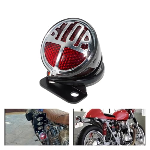 Feu stop arrière pour moto finition robuste compatible Softail XL883