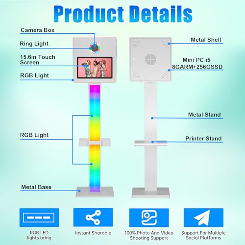 Mirror Photo Booth with Instant Printing