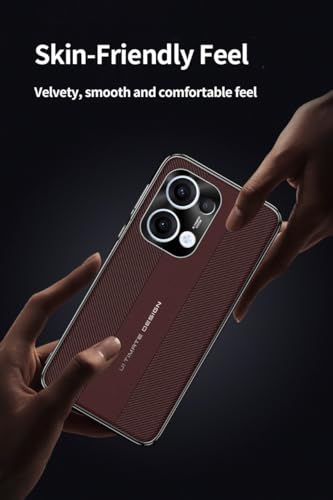 Étui de téléphone en cuir compatible avec Oppo Reno 13 antichoc - 3