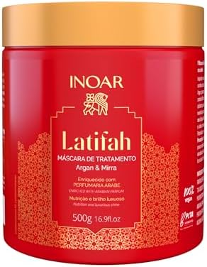 Inoar, Latifah Máscara Argan E Mirra 500g