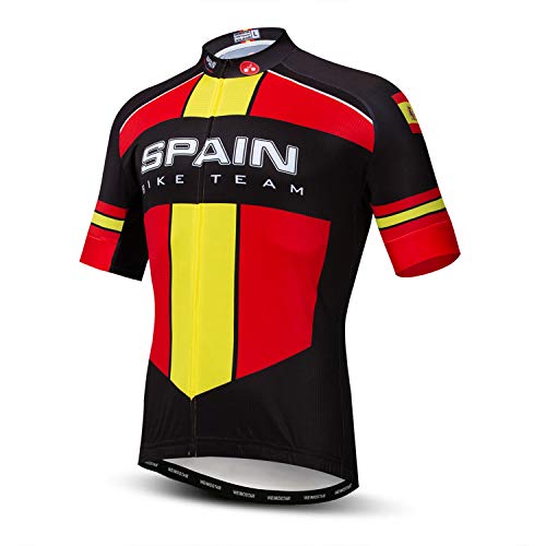 Uomini Ciclismo Maglie Quick Dry Traspirante Bici Bicicletta MTB Top Shirt Outdoor Sport Abbigliamento Bandiera Nazionale 18 XX-Large
