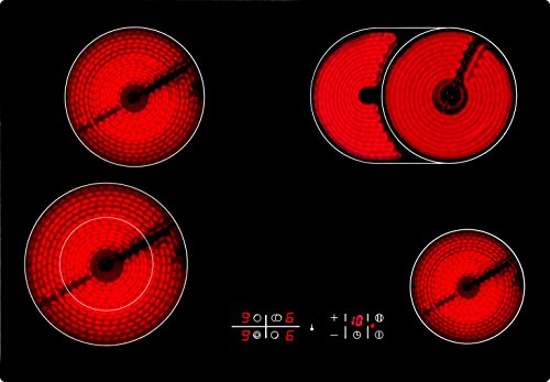respekta Einbauherd Herdset autark Backofen Set Kochfeld Ceran 80 cm Umluft – Bild 5