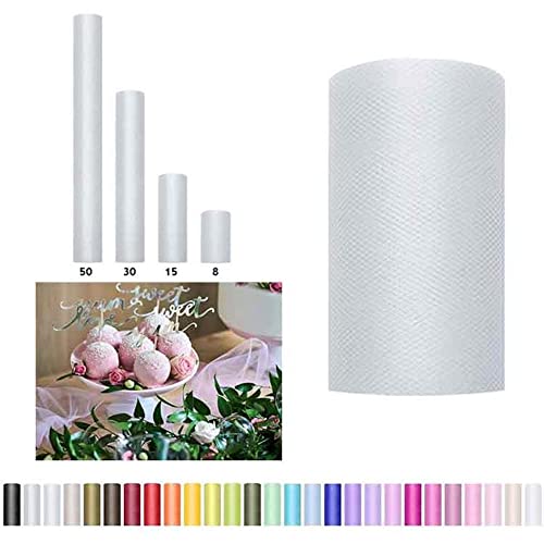 Rotolo in TULLE FUXIA 8 CM X 20 METRI