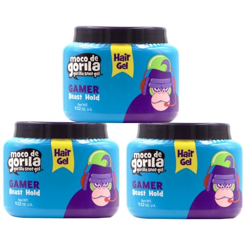 Moco de Gorila Gamer, Hair Styling Gel, Gives your