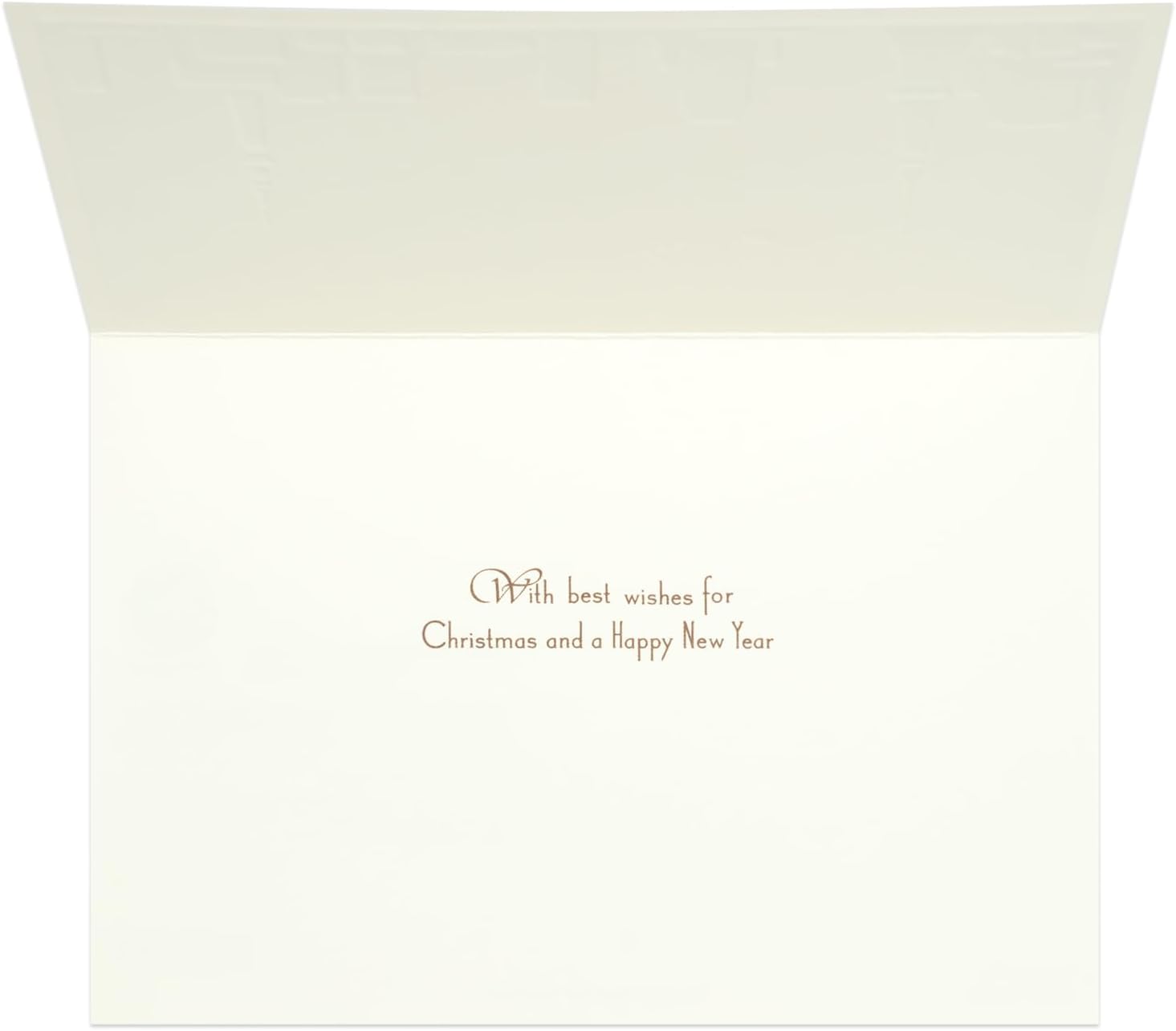Mini Santa Greeting Life Christmas Card Set of 3 Sepia Tokyo Blue Light Up S-417-AM